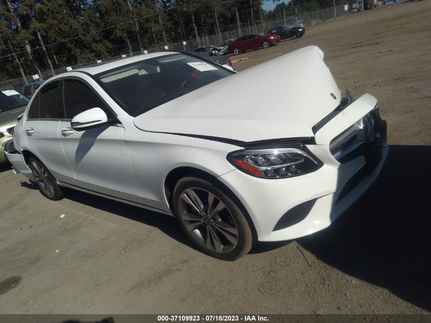 55SWF8EB5KU287890 2019 MERCEDES-BENZ C-CLASS, photo no. 1