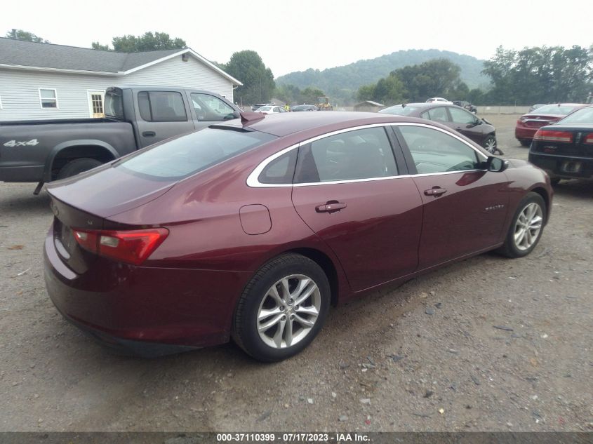 2016 CHEVROLET MALIBU LT - 1G1ZE5ST3GF273463