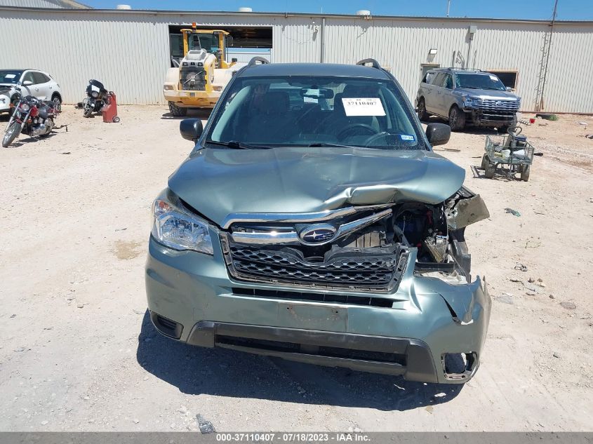 2016 SUBARU FORESTER 2.5I - JF2SJABC6GH507579