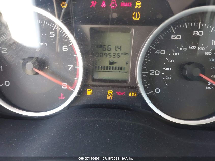 2016 SUBARU FORESTER 2.5I - JF2SJABC6GH507579