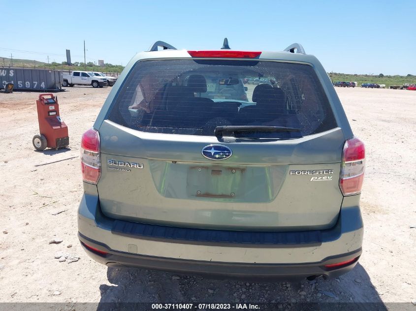 2016 SUBARU FORESTER 2.5I - JF2SJABC6GH507579