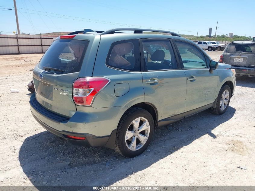 2016 SUBARU FORESTER 2.5I - JF2SJABC6GH507579