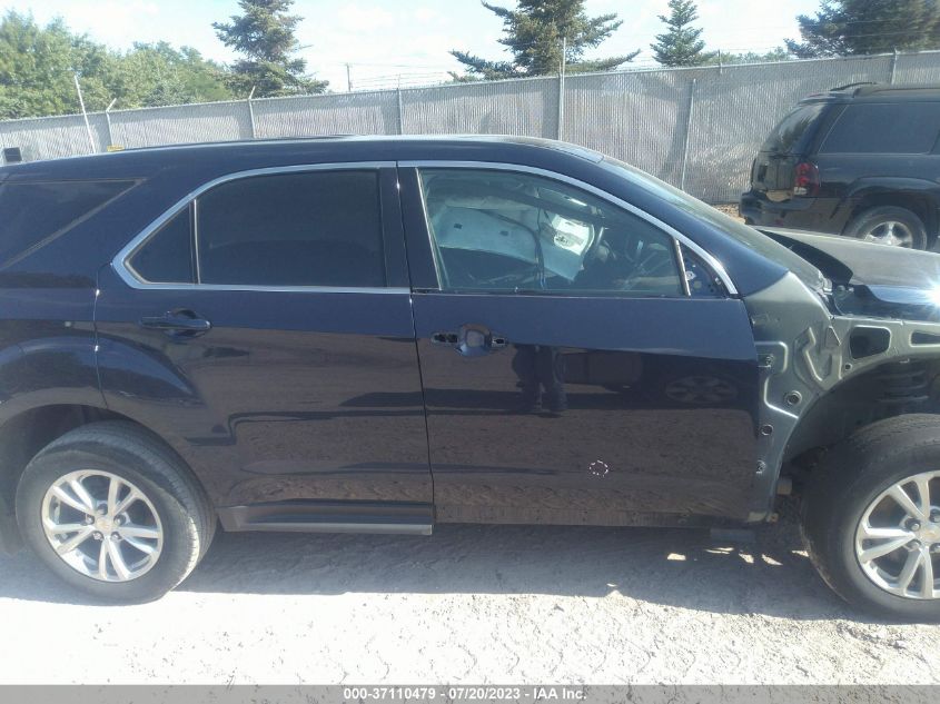 2016 CHEVROLET EQUINOX LT - 2GNFLFEK4G6263437