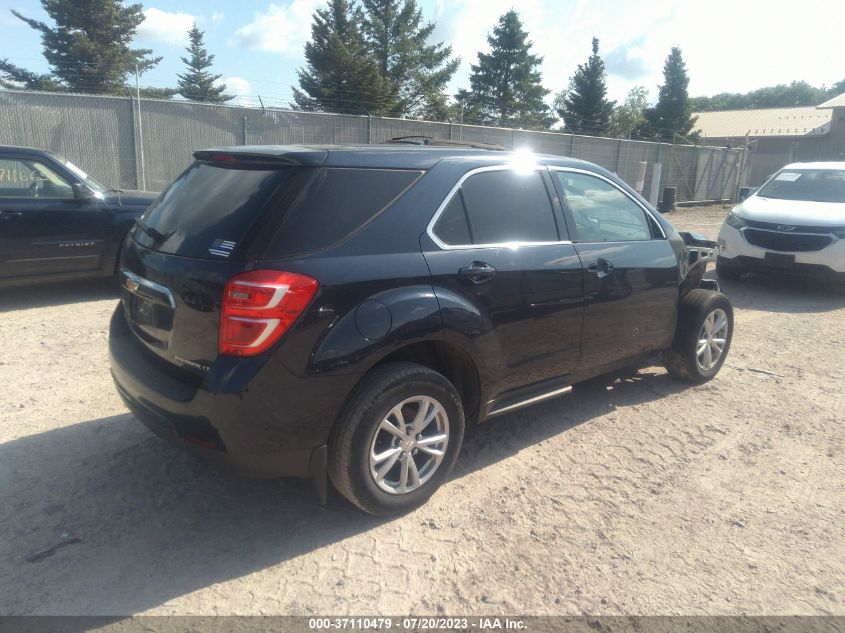 2016 CHEVROLET EQUINOX LT - 2GNFLFEK4G6263437