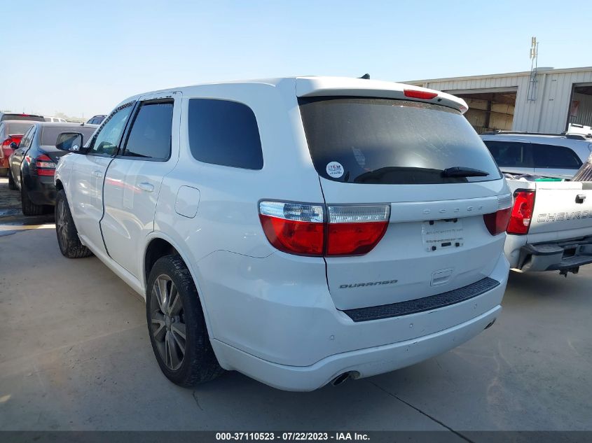 2013 DODGE DURANGO SXT - 1C4RDHAG1DC698631