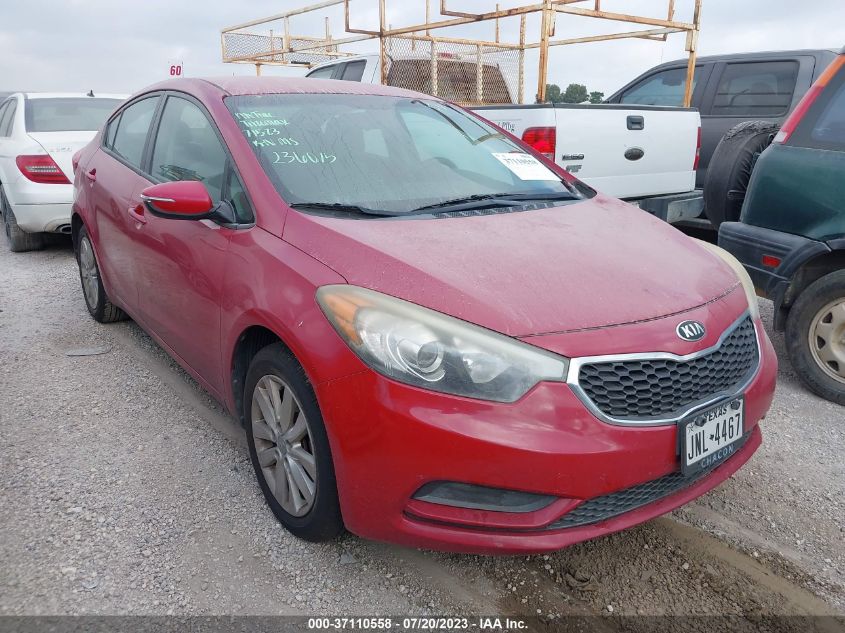 2014 KIA FORTE LX - KNAFX4A64E5236075
