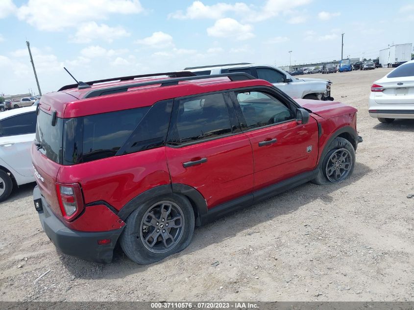 2021 FORD BRONCO SPORT BIG BEND - 3FMCR9B60MRA16872