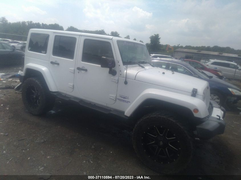 2016 JEEP WRANGLER UNLIMITED SAHARA - 1C4BJWEG0GL334682