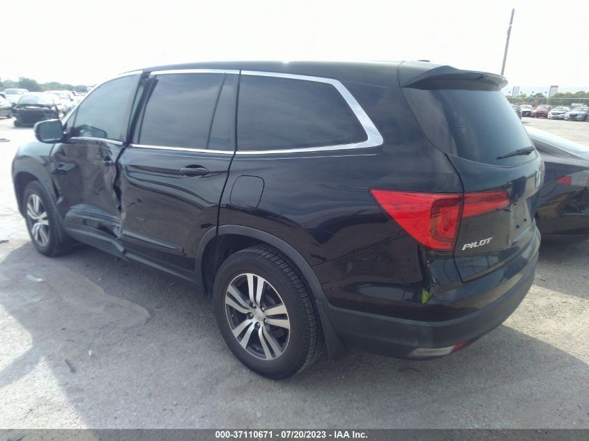 2017 HONDA PILOT EX-L - 5FNYF5H68HB032148