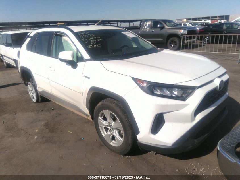 2019 TOYOTA RAV4 HYBRID LE - 2T3MWRFV8KW031518