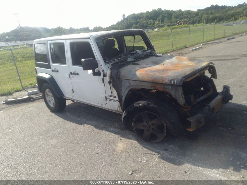 2013 JEEP WRANGLER UNLIMITED SPORT - 1C4BJWDG8DL502002