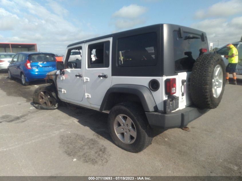 2013 JEEP WRANGLER UNLIMITED SPORT - 1C4BJWDG8DL502002