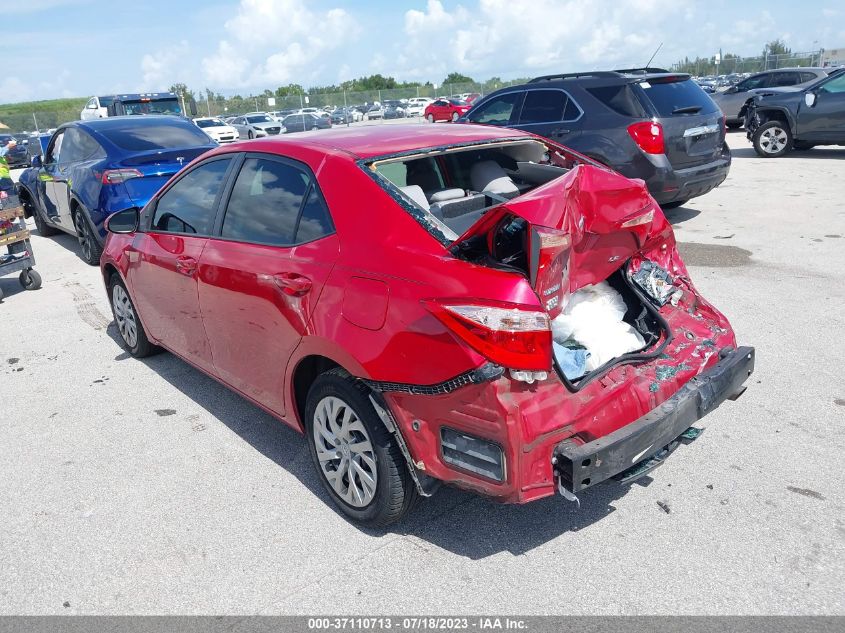 2017 TOYOTA COROLLA L/LE/XLE/SE/XSE - 2T1BURHE1HC833003