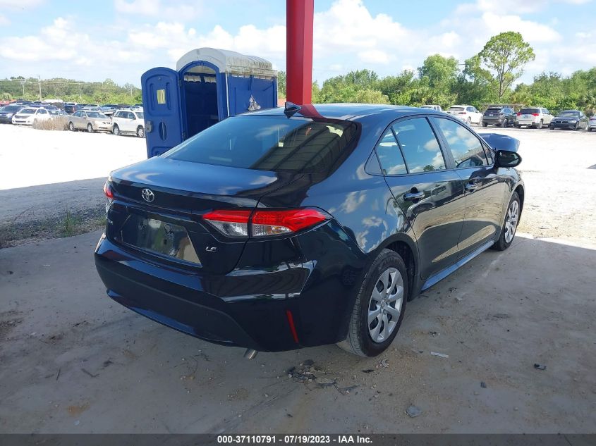 2022 TOYOTA COROLLA LE - JTDEPMAE3NJ209270