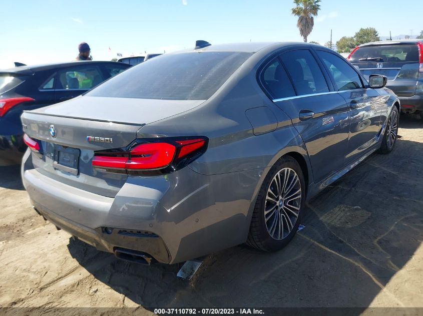 2021 BMW 5 SERIES M550I XDRIVE - WBA13BK06MCH12019