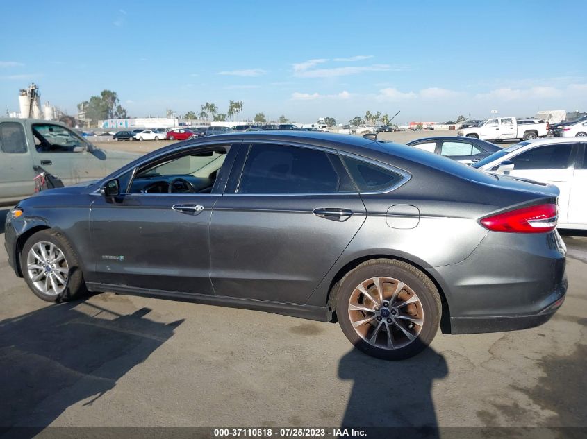 2017 FORD FUSION HYBRID SE - 3FA6P0LU7HR287181