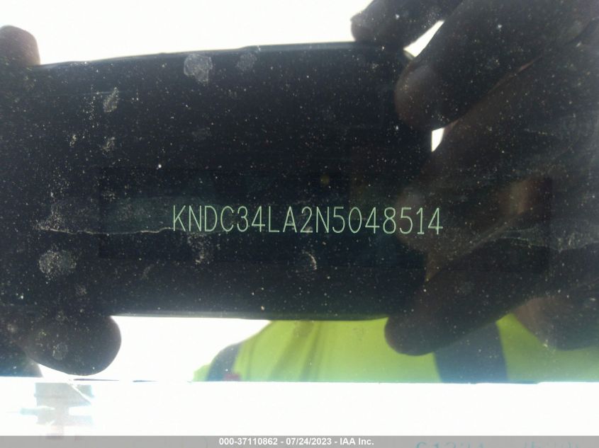 2022 KIA EV6 WIND - KNDC34LA2N5048514
