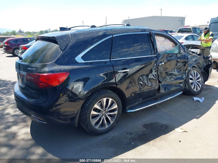 2014 ACURA MDX TECH PKG - 5FRYD4H44EB505472