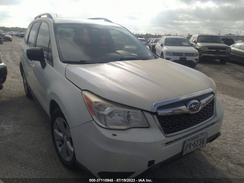 2015 SUBARU FORESTER 2.5I - JF2SJABC1FH435186