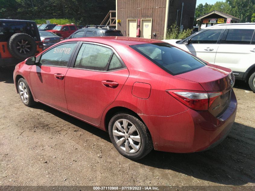 2016 TOYOTA COROLLA L/LE/LE PLS/PRM/S/S PLS - 2T1BURHE2GC667279