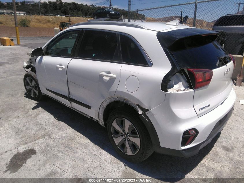 2022 KIA NIRO LX - KNDCB3LCXN5532753