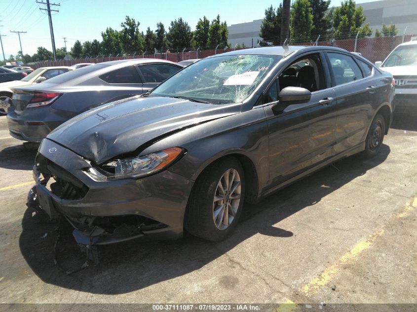 2017 FORD FUSION SE - 3FA6P0H76H4359197