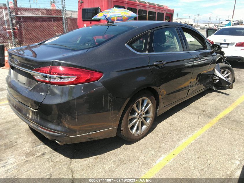 2017 FORD FUSION SE - 3FA6P0H76H4359197