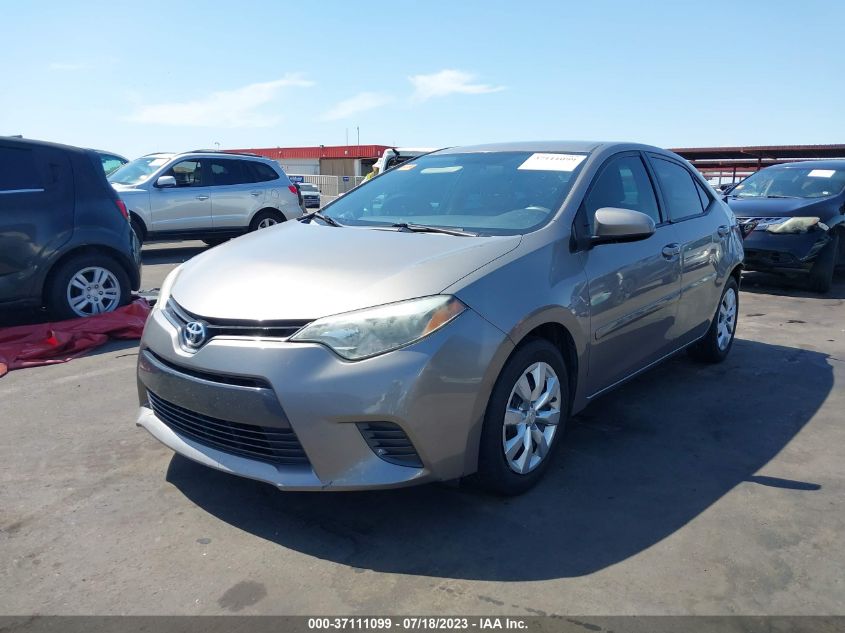 2015 TOYOTA COROLLA LE - 5YFBURHE5FP234957