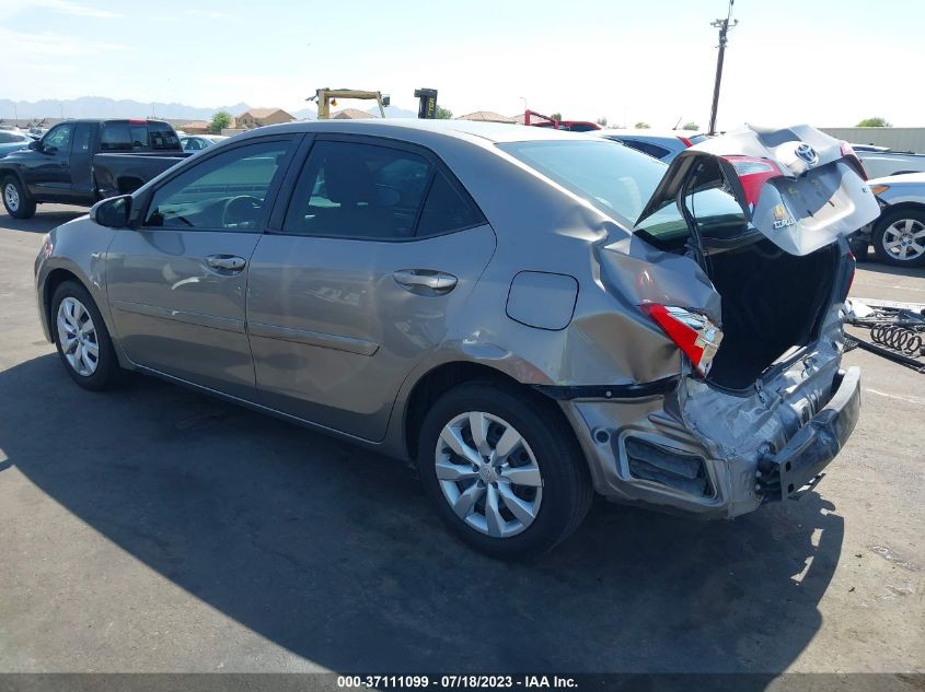 2015 TOYOTA COROLLA LE - 5YFBURHE5FP234957