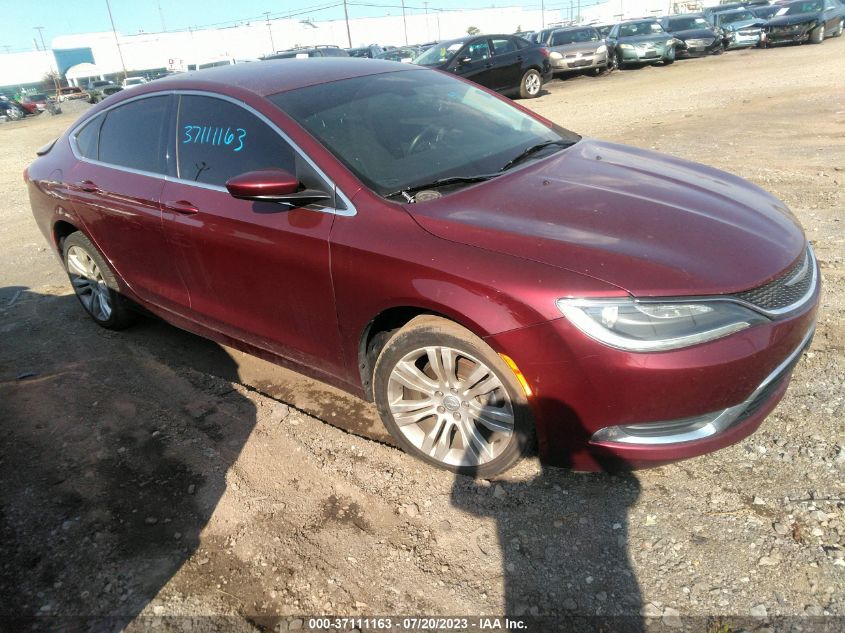 2015 CHRYSLER 200 LIMITED - 1C3CCCAB0FN557447