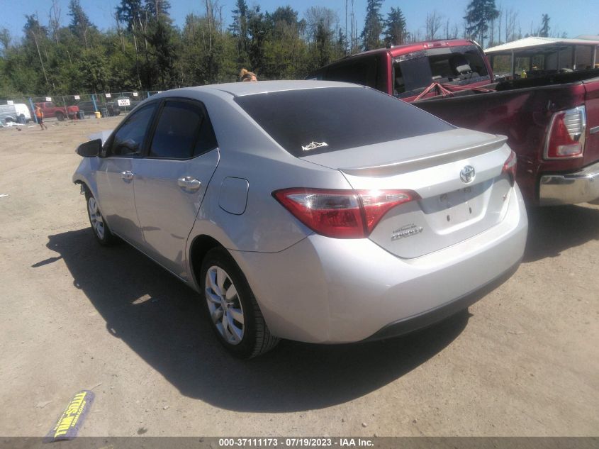 2014 TOYOTA COROLLA L/LE/S/S PLUS/LE PLUS - 5YFBURHE4EP126277