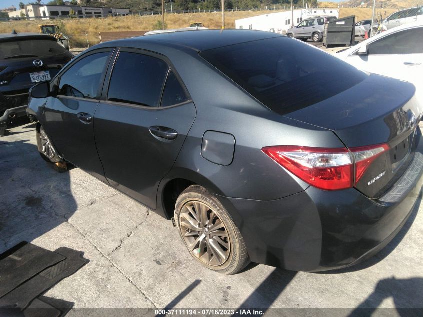 2015 TOYOTA COROLLA L/LE/S/S PLUS/LE PLUS - 5YFBURHE8FP186497