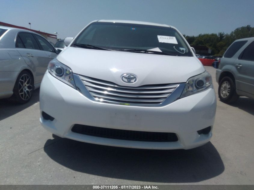 2016 TOYOTA SIENNA LE - 5TDKK3DC5GS748601
