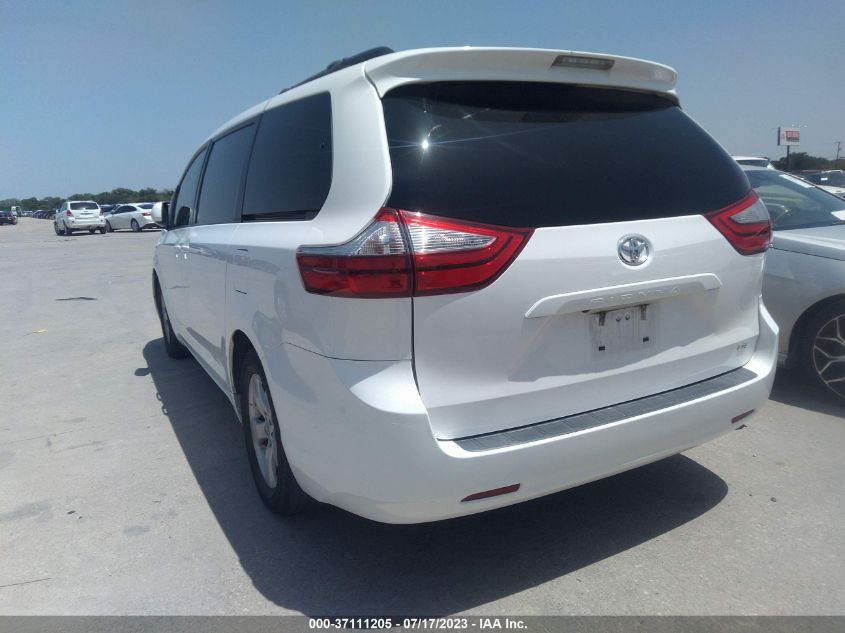 2016 TOYOTA SIENNA LE - 5TDKK3DC5GS748601
