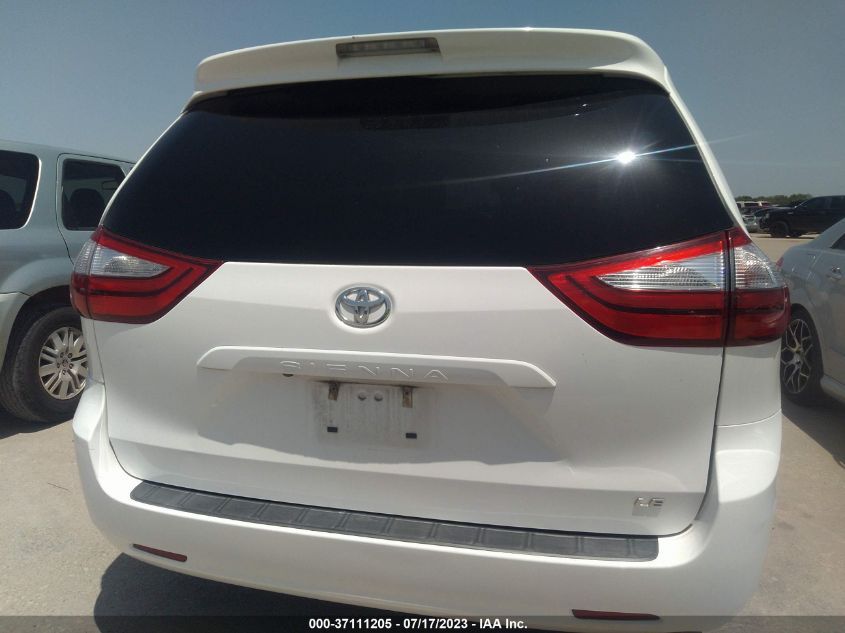 2016 TOYOTA SIENNA LE - 5TDKK3DC5GS748601