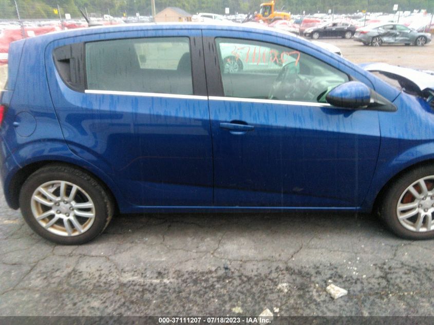 2014 CHEVROLET SONIC LT - 1G1JC6SG1E4119225