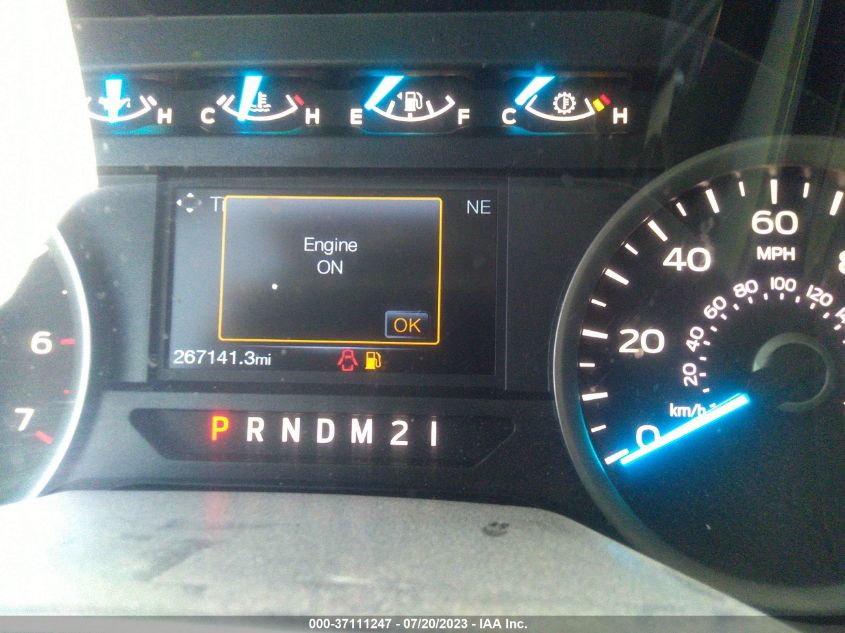 2016 FORD F-150 XLT/XL/LARIAT/PLATINUM - 1FTEW1EF7GFA85479