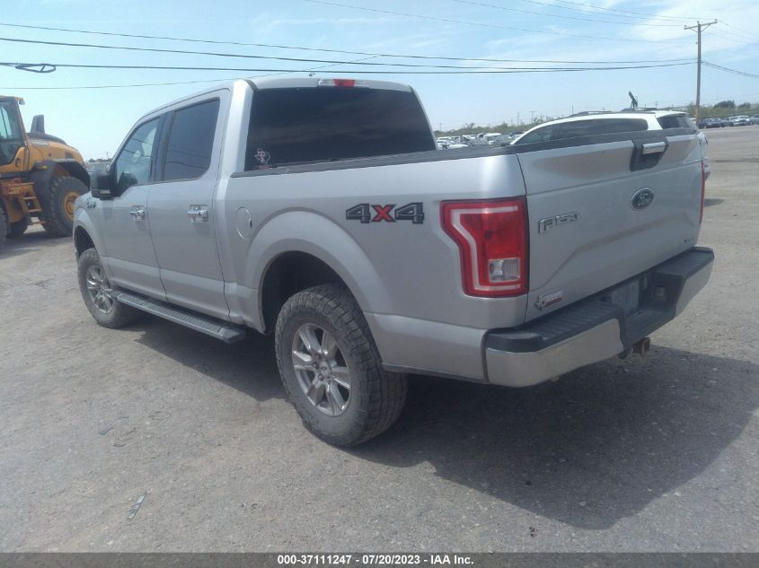 2016 FORD F-150 XLT/XL/LARIAT/PLATINUM - 1FTEW1EF7GFA85479
