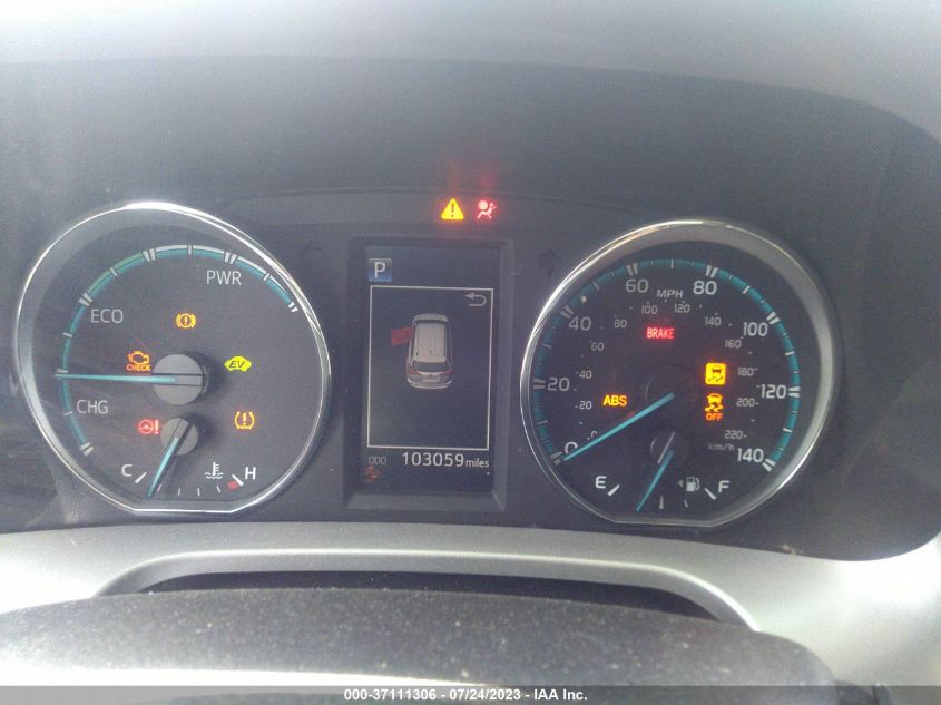 2017 TOYOTA RAV4 HYBRID XLE/LE PLUS - JTMRJREV7HD101246