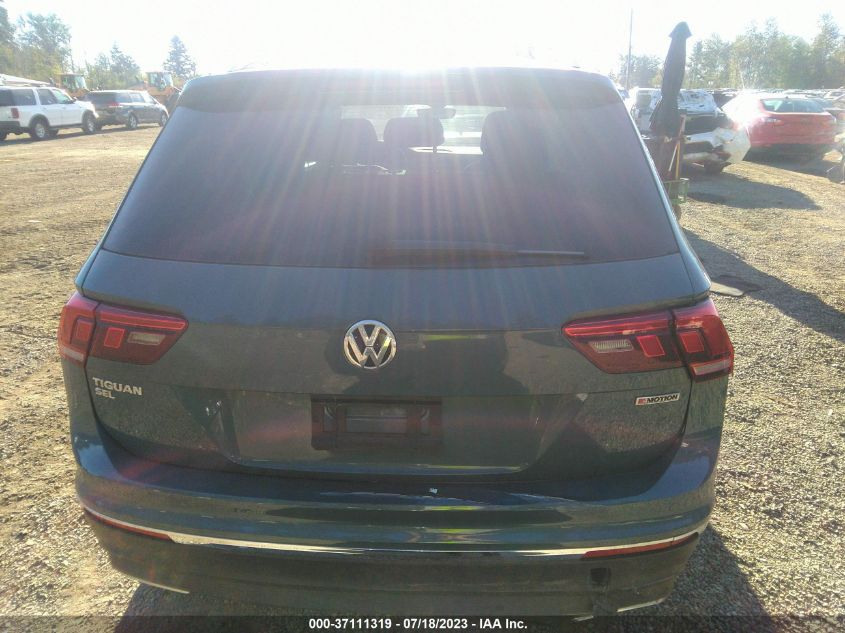 2019 VOLKSWAGEN TIGUAN SEL PREMIUM - 3VV4B7AX1KM123629