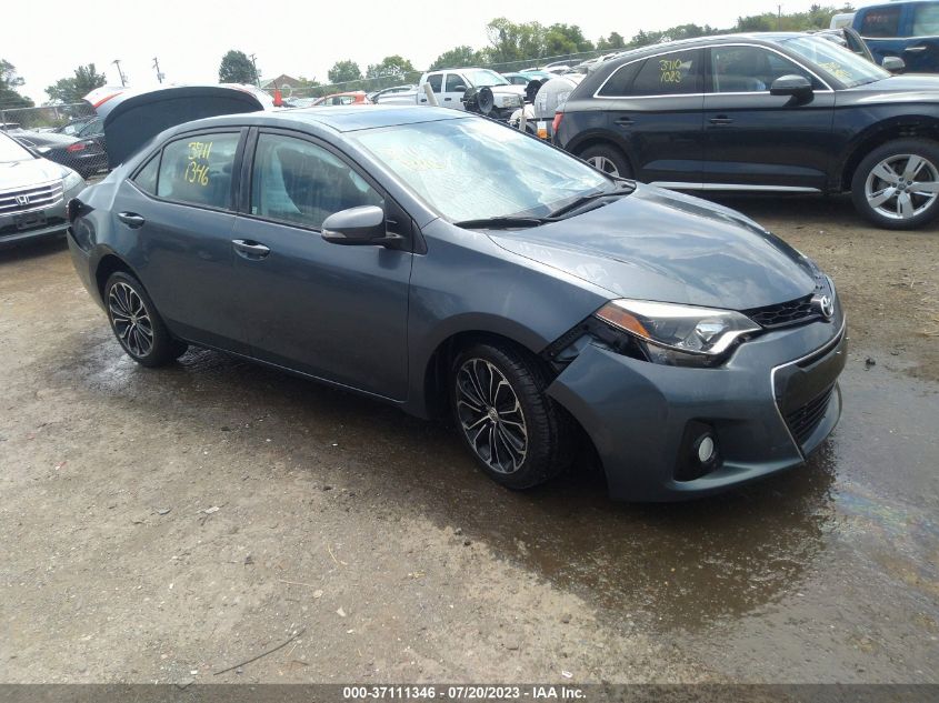 2015 TOYOTA COROLLA L/LE/S/S PLUS/LE PLUS - 2T1BURHE4FC343572