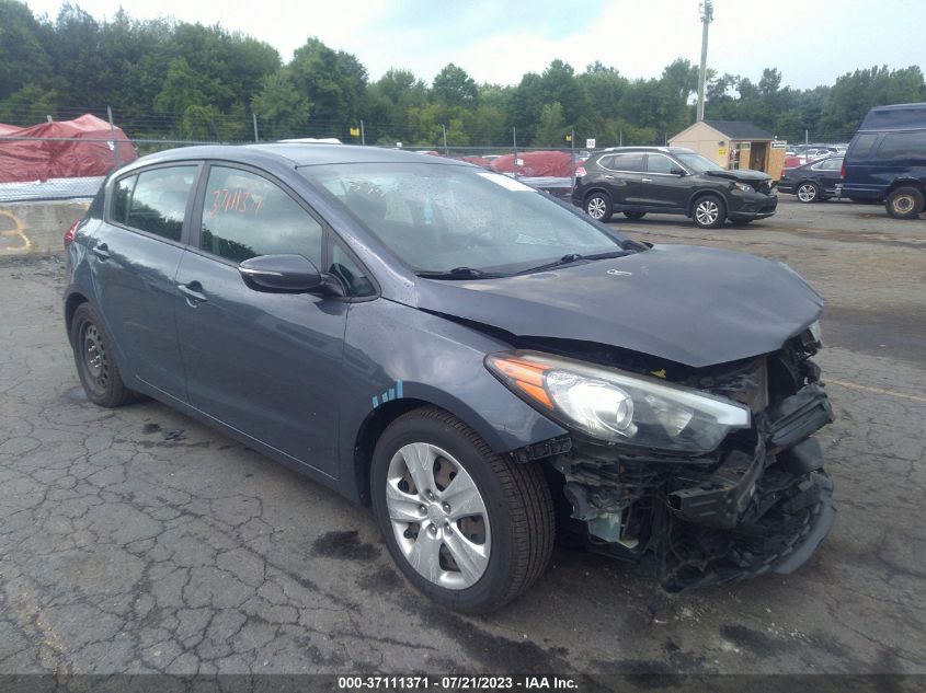 2016 KIA FORTE 5-DOOR LX - KNAFK5A82G5599337