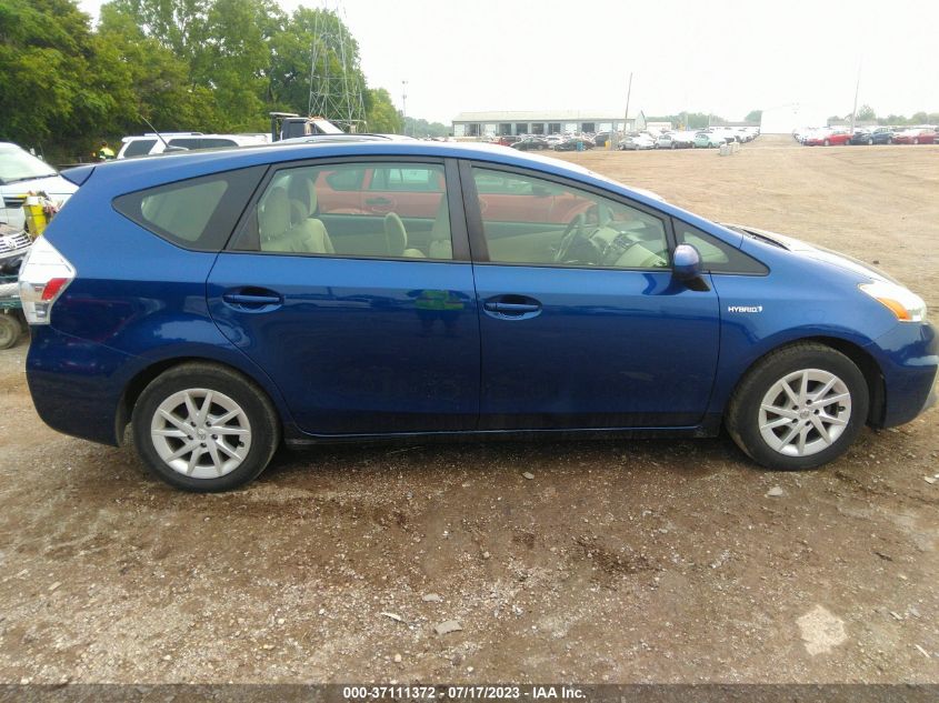 2014 TOYOTA PRIUS V TWO/THREE/FIVE - JTDZN3EU7E3332545