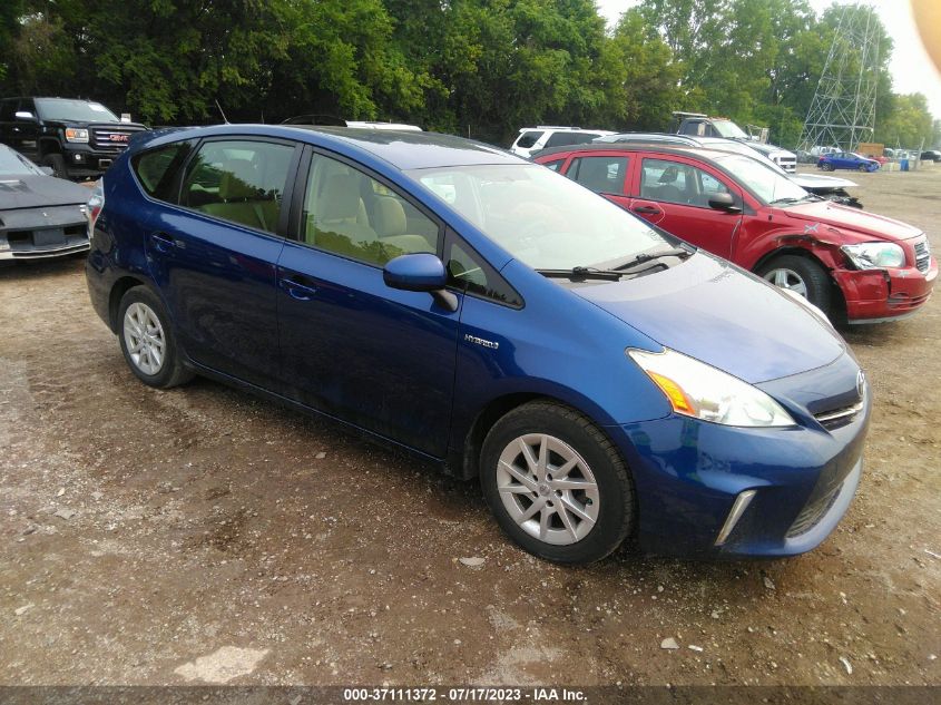 2014 TOYOTA PRIUS V TWO/THREE/FIVE - JTDZN3EU7E3332545