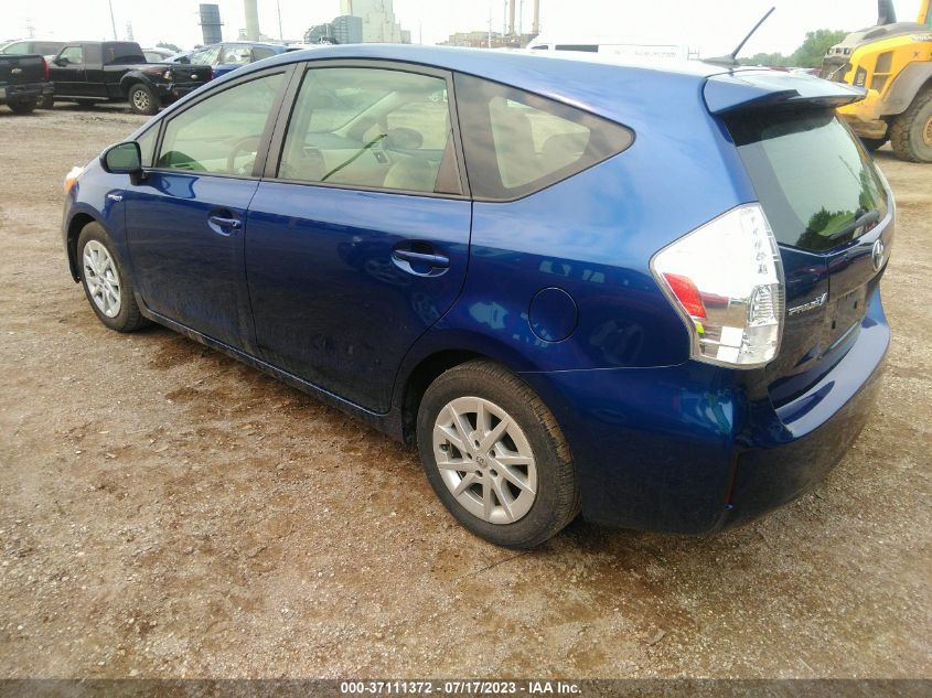 2014 TOYOTA PRIUS V TWO/THREE/FIVE - JTDZN3EU7E3332545