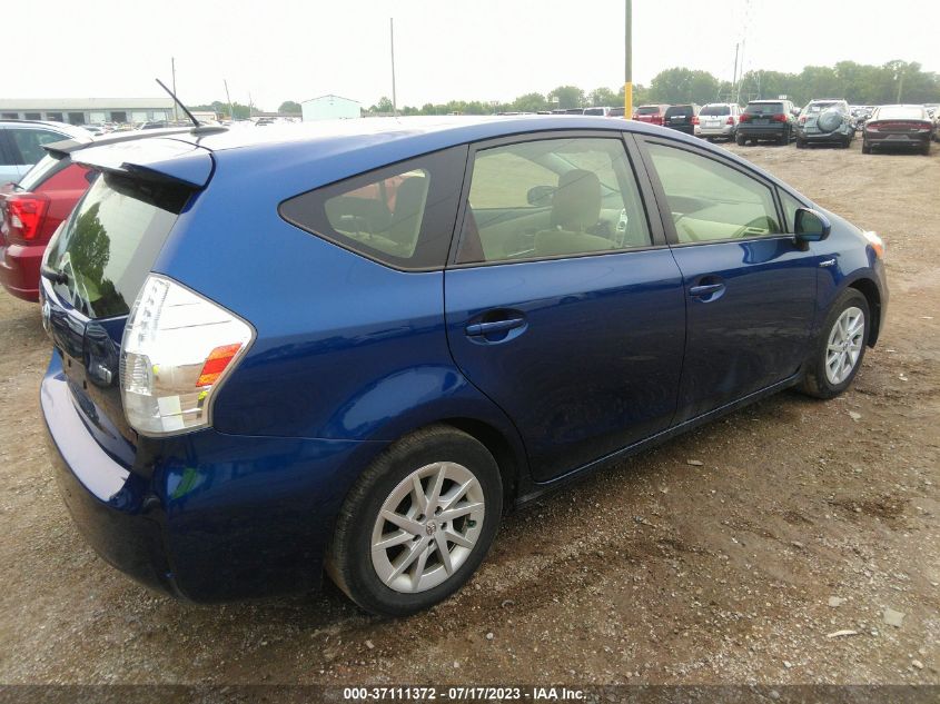 2014 TOYOTA PRIUS V TWO/THREE/FIVE - JTDZN3EU7E3332545