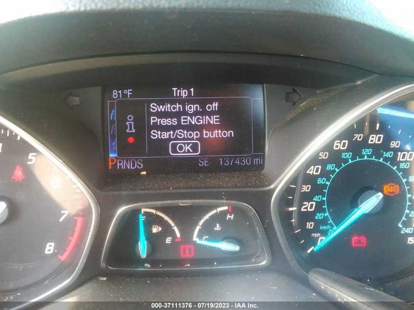 2013 FORD ESCAPE TITANIUM - 1FMCU0J90DUB50862
