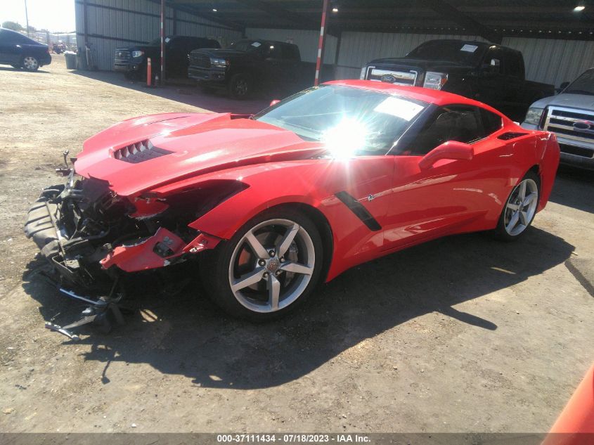 2014 CHEVROLET CORVETTE STINGRAY 2LT - 1G1YC2D76E5100040