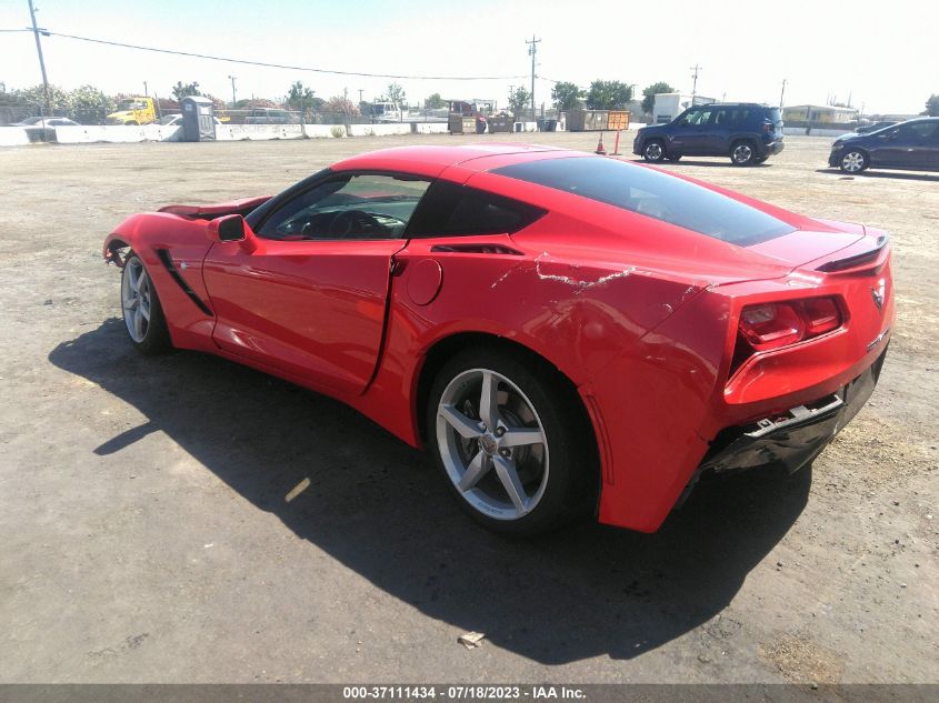 2014 CHEVROLET CORVETTE STINGRAY 2LT - 1G1YC2D76E5100040