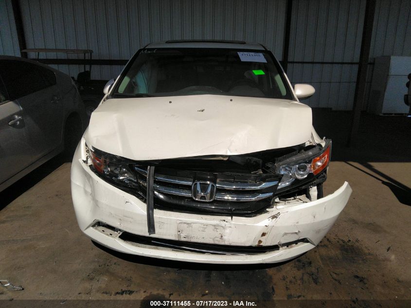 2016 HONDA ODYSSEY EX-L - 5FNRL5H66GB108171